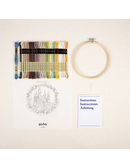 Kit broderie DMC Harry Potter - Château de Poudlard