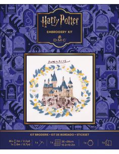 Kit broderie DMC Harry Potter - Château de Poudlard