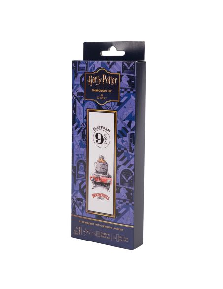 Kit marque page broderie DMC Harry Potter - Plateform 9 3/4
