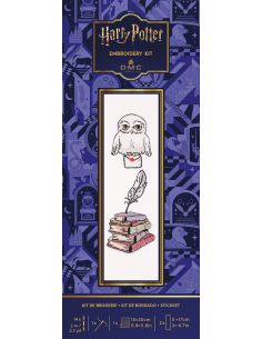 Kit marque page broderie DMC Harry Potter - Hedwige