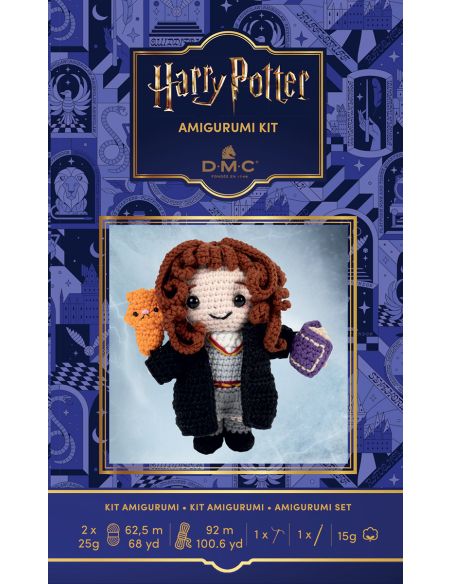 Kit amigurumi Harry Potter - Hermione et Pattenrond