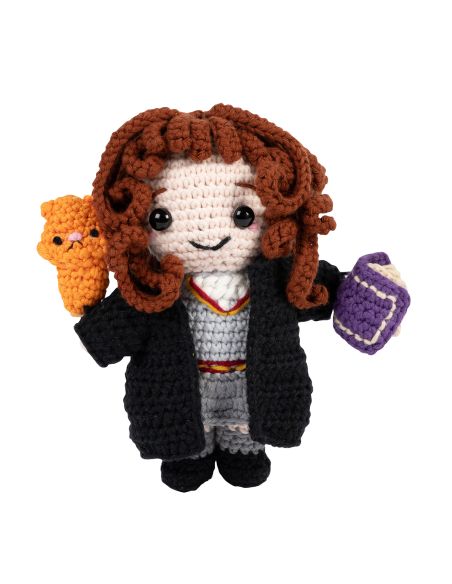 Kit amigurumi Harry Potter - Hermione et Pattenrond