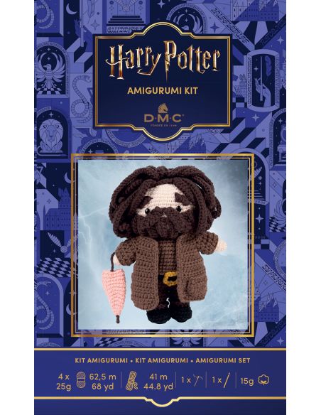 Kit amigurumi Harry Potter - Hagrid et son parapluie