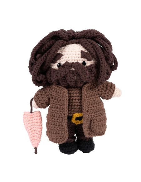 Kit amigurumi Harry Potter - Hagrid et son parapluie
