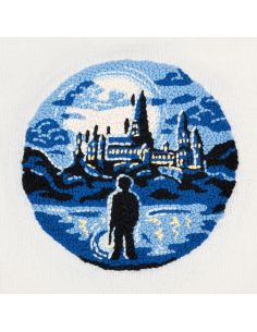 Kit punch needle DMC Harry Potter - Château de Poudlard 2