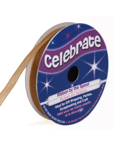 Ruban organza Celebrate or - 6 mm x 8 m