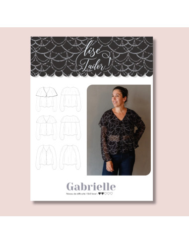 Patron de blouse - Gabrielle - Lise Tailor
