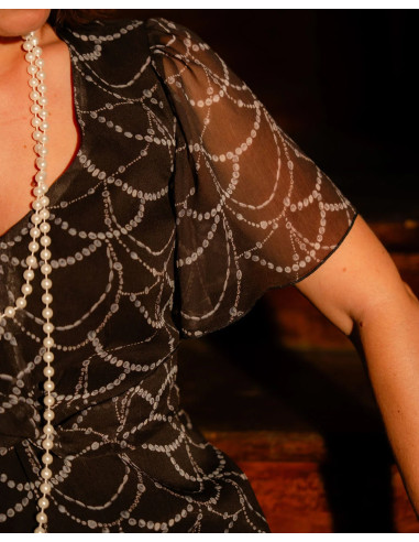 Tissu voile de viscose Pearl - Lise Tailor