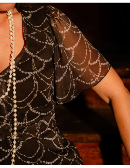 Tissu voile de viscose Pearl - Lise Tailor