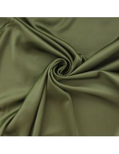 Tissu satin deluxe - Olive