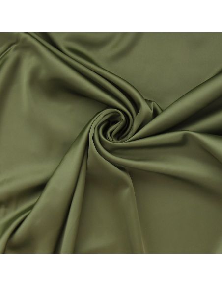 Tissu satin deluxe - Olive