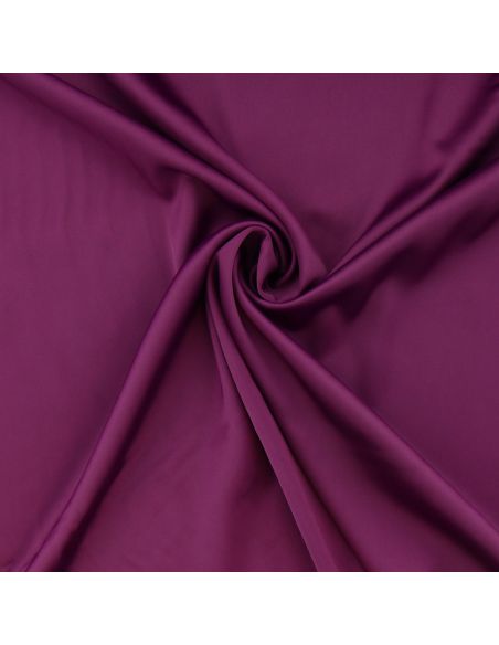 Tissu satin deluxe - Prune