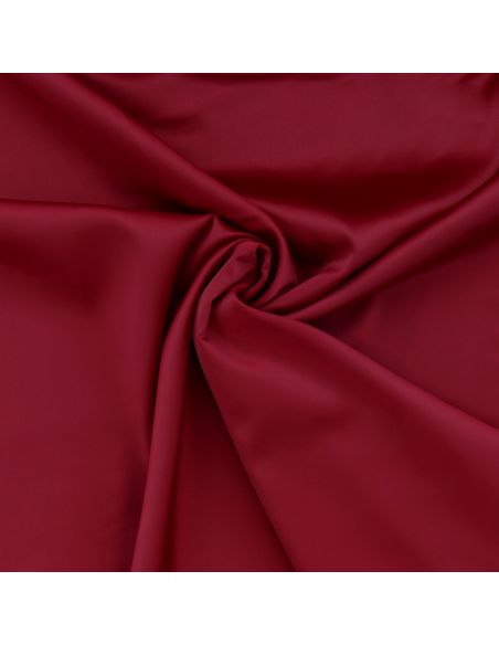 Tissu satin deluxe - Carmin