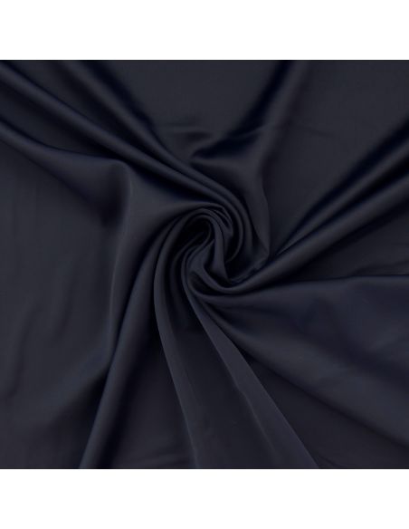 Tissu satin deluxe - Marine