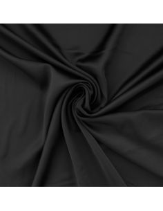 Tissu satin deluxe - Noir