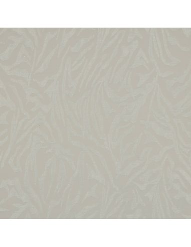 Tissu viscose jacquard animal - Zèbre écru