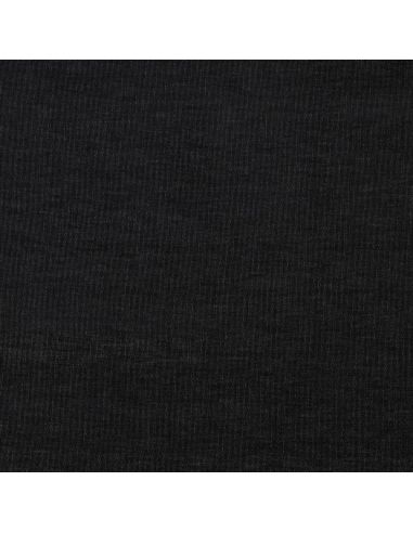 Tissu denim velours milleraies - Noir