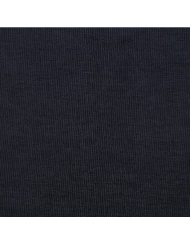 Tissu denim velours milleraies - Indigo