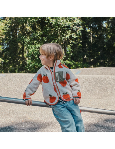 Patron de veste zippée enfant Nagano - Ikatee