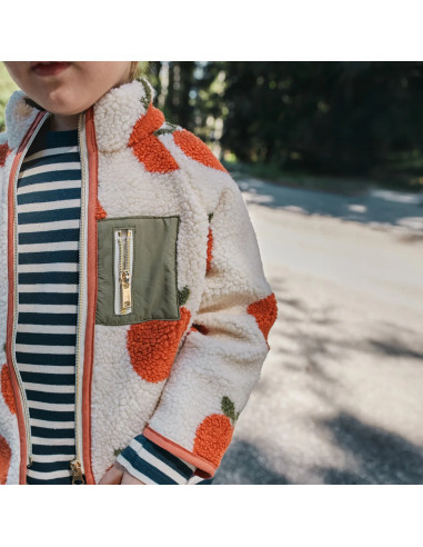 Patron de veste zippée enfant Nagano - Ikatee