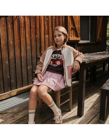 Patron de veste zippée enfant Nagano - Ikatee
