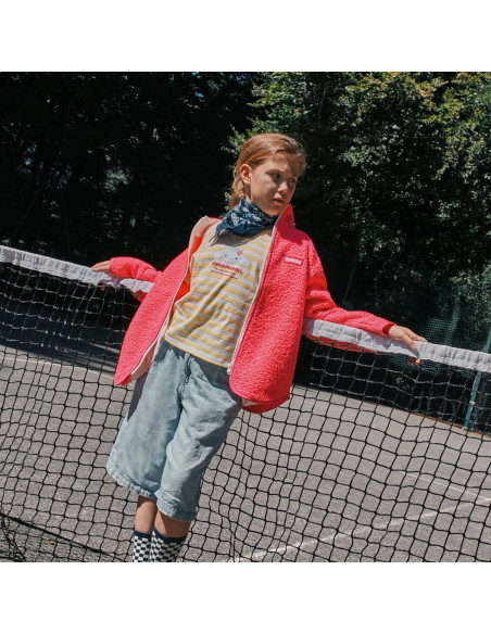Patron de veste zippée enfant Nagano - Ikatee