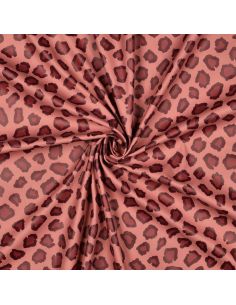 Tissu imperméable pour ciré - Léopard Tomette