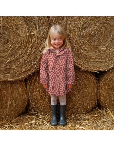 Tissu imperméable pour ciré - Léopard Tomette