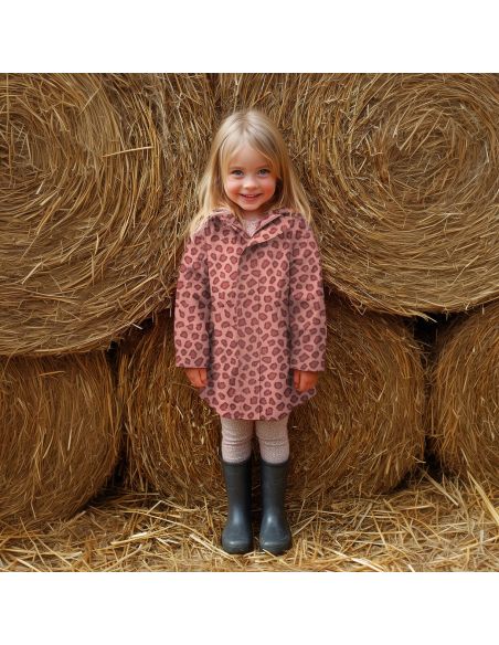 Tissu imperméable pour ciré - Léopard Tomette