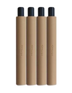 Pack de 4 tiges d'extension 18 cm pour cadre à clip - Beige