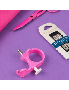 Tire aiguilles 3 en 1 Bohin - Fuchsia
