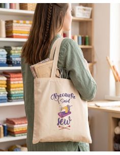 Sac tote bag - Because I said sew 2