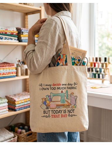 Sac tote bag - I own too much fabric
