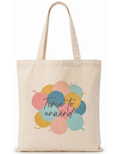 Sac tote bag - Time to Unwind