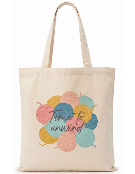 Sac tote bag - Time to Unwind