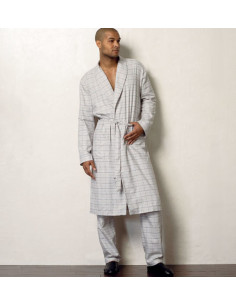 Patron de robe de chambre, ceinture, haut, short et pantalon - Vogue 8964 2