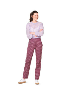 Patron de pantalon - Burda 6101 2