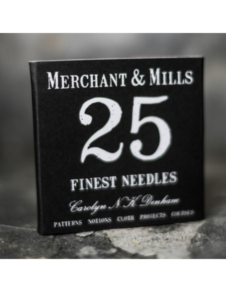 Carnet de 25 aiguilles à coudre fines Merchant & Mills