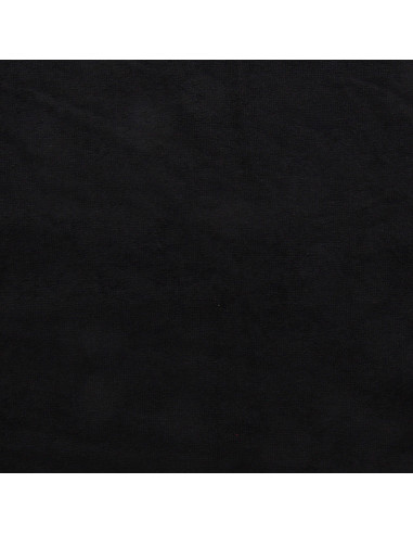Tissu micro éponge viscose - Noir