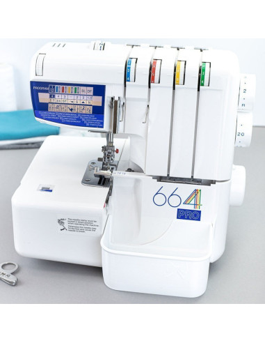 SEYLAB Bac à Déchets Pour Surjeteuse Brother M343D/1034DX/1334DS - Imprimé En 3D En France (Rouge)