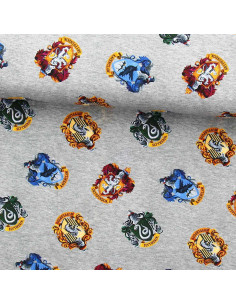 Tissu jersey Harry Potter - Blasons