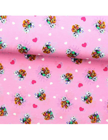 Tissu jersey Pat´ Patrouille - Skye et Everest