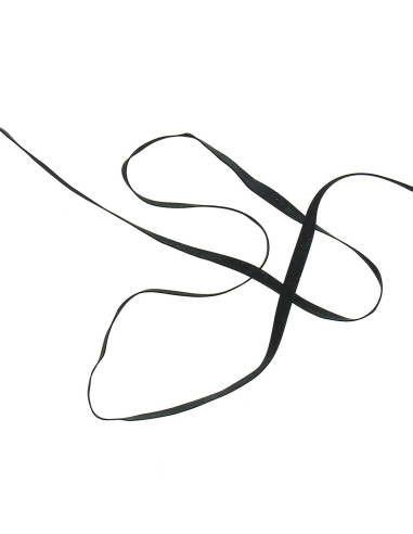 Laminette noire 6 mm