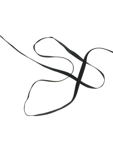 Laminette noire 6 mm