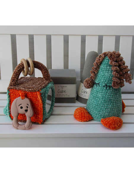 Cône de mousse pour jouets d´éveil 19 cm x 11 cm