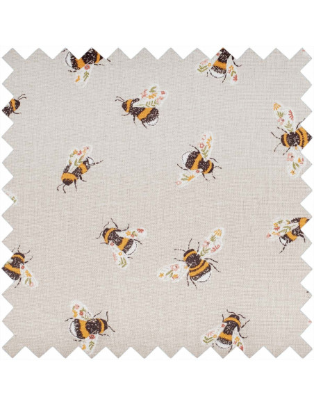 Boite à couture et panier en osier - Abeille
