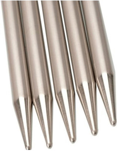 Aiguilles double pointes métal ChiaoGoo 2