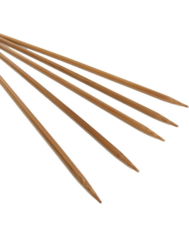 Aiguilles double pointes bambou ChiaoGoo