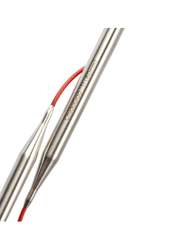 Aiguilles circulaires fixes Red Lace ChiaoGoo