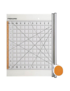 Combiné cutter rotatif & règle  12" x 12" Fiskars 2